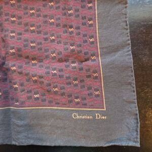 Dior Multicolor Patterned Scarf